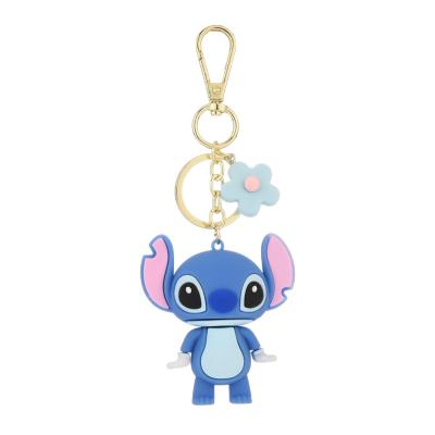 China Durable Personalized Silicone Cute Safety 3d Cartoon Character Key Chain Accessories for sale