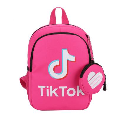 China Anti-theft popular tiktok tiktok tiktok popular kindergarten kids small mini kindergarten students schoolbags set for teens boys girls for sale