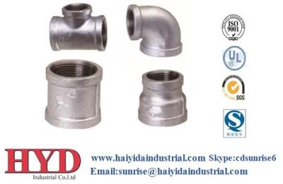 China Galvanized malleable iron pipe fitting China factory for sale