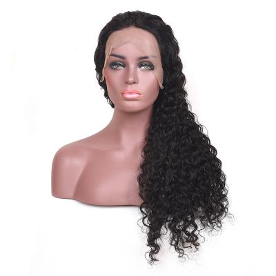 China Hot Sale Silky Low Lace Front Wig Bob Human Hair Water Wave Women's Hair Wig 40inch Full Water Wave for sale