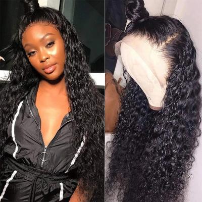 China 100% Sheer Straight Lace Front Human Hair Wigs Glueless Curly Virgin Brazilian Cuticle Straight Full HD Human Hair Wig for sale