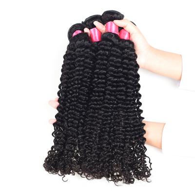 China Curly Curl Wholesale Raw Cuticle Aligned Indian Virgin Hair Vendors 12A Unprocessed Deep Wave Hair Bundles Hair Extension for sale