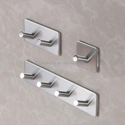 China In Bulk Or Blister Card Packing Stainless Steel Hook Self Adhesive Towel Hook for sale