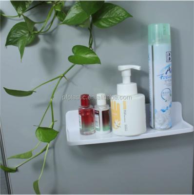 China Plastic self-adhesive bathroom wall shelf for sale