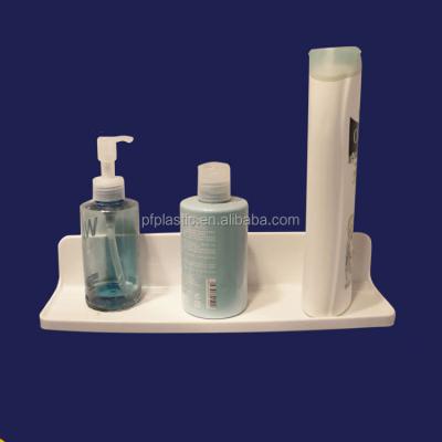 China Bathroom Corner Plastic Self Adhesive Shelf for sale