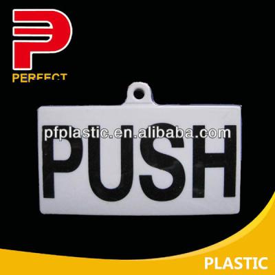 China office door self adhesive plastic sign for sale