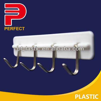 China Sustainable self ahesive plastic hook holder for sale