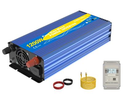 China 1200w yes high quality DC24v to AC90-130v 60Hz with remote control vehicle power inverter for sale