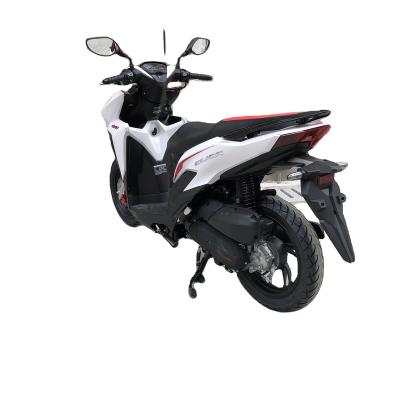 China Iron / Best Quality 125cc / 150cc Aluminum Customized Scooter Gas Motorcycle 4 Stroke 1 Cylinder Moped for sale