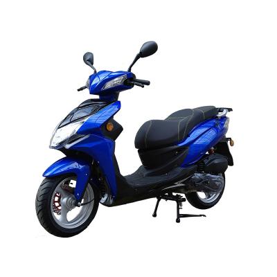 China iron/aluminum powerful gas powered motorcycle/latest 50cc 125cc 150cc rubber scooter 2021 with good quality from China for sale