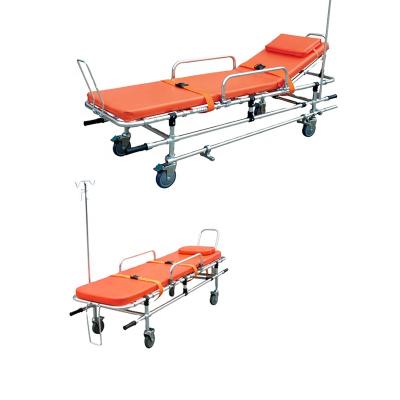 China Rescue Rescue Hospital Aluminum Alloy Ambulance Stretcher Bed For Sale for sale