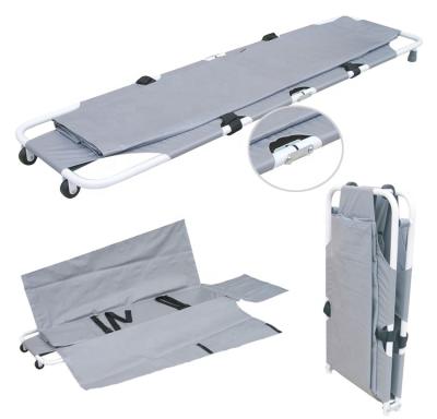 China Rescue Rescue First Aid Hospital Equipment Folding Ambulance Stretcher for sale