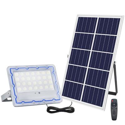 China New design high quality ip65 waterproof 30w 60w 100w 200w 300w garden led solar flood light with remote control for sale