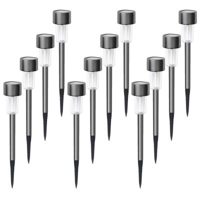 China Top Selling Outdoor Garden Landscape Lighting 12pack Led Solar Ground Garden Lights for sale