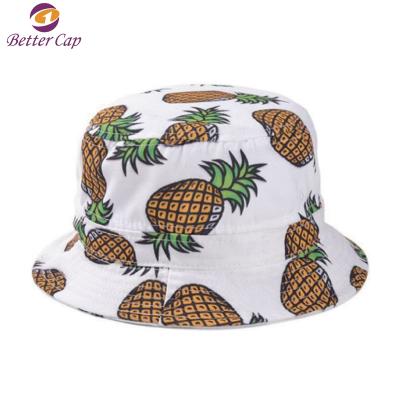 China Character Cap Factory Design Various Fresh Printed Custom Bucket Cap for sale