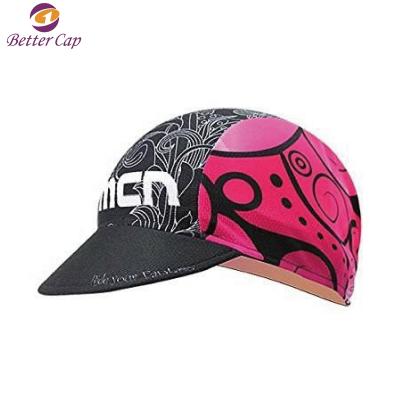 China COMMON Design Silk Screen Printing Cap Digital Printing Customized Cycling Sports Hat for sale