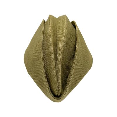 China H0987 Popular Wholesale High Quality Military Character Hat 100% Army Green Acrylic Hat Russia for sale