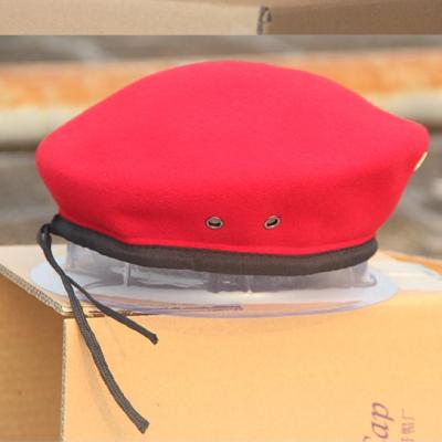 China Character Suede Cloth Winter Hat Captain Beret Hat Fashion New Design Formal Hats Wholesales for sale