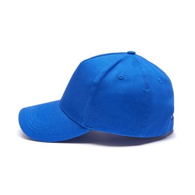 China breathable & Wholesale blue color baseball cap plain manufacture baseball cap low price empty sports hat waterproof for sale