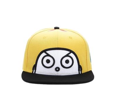 China High Quality COMMON Hops Flat Bill Hip Brim 3D Baseball Cap Embroidery Logo Snapback Hat for sale