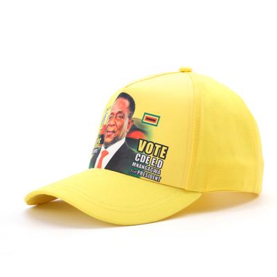 China COMMON 100% Cotton President Election Campaign Baseball Cap With Printed Logo for sale