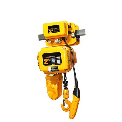 China Industry factory wholesale 2 ton electric chain hoist electric stage hoist price electric chain hoist for sale