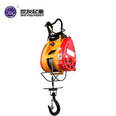 China High Quality Hotels Electric Hoist Wire Rope Hoist 160Kg 260Kg 300Kg 500Kg Small King Kong for sale