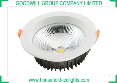 China Anti Glare Integrated LED Downlights , Aluminum Housing Downlight LED 20W for sale