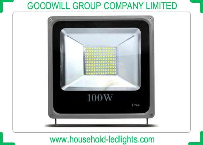 China 100 Watt Solar Waterproof Led Flood Lights Better Heat Dissipation For SMD Chip for sale