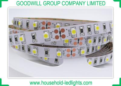 China 48 Leds / Meter Flexible LED Strip SMD 2835 Pure White Passing Anti Knock Test for sale