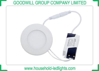 China PF >0.9 LED Flat Panel Light 3 Watt  5000K With Aluminum Housing Heat Sinking for sale