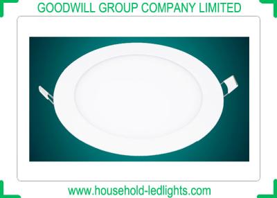 China RA 80 12W Round LED Panel Light , No UV Radiation LED Panel Ceiling Lights for sale