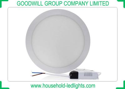 China 6 Inches Round LED Flat Panel Light Motion Sensor Environmental Materials for sale