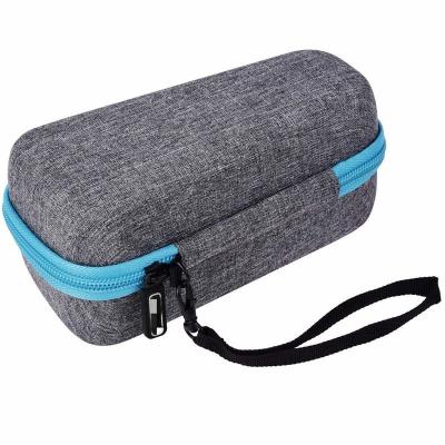 China Travel EVA Case Bag Factory Portable EVA Semi-waterproof Shockproof Light Gray Custom Shell Men's Razor Shell Men's Razor Box for sale