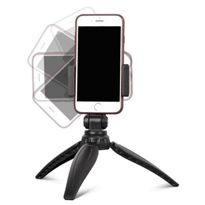 China Qzsd-Q166I mobile phone mobile phone table tripod mini stand desktop tripod size is only 2.4cm for sale