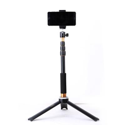 China Digital Camera 3 in 1 Holder Newly Design Q166B+Q148B Mini Tripod Selfie Stick for Phone Digital Camera for sale