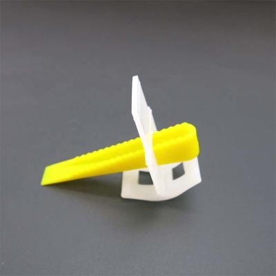 China Good Quality Modern Custom 100 Pcs Per Bag Tile Leveling System Clips And Wedges For Tile Floor Leveling for sale