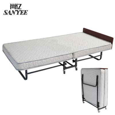 China SY-0098A Luxury Hotel Furniture Extra Bed Comfortable Foam Bed Mattress Folding Thickness 12CM Width 95cm for sale