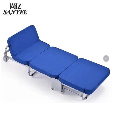 China Memory Foam Folding Bed Rollaway Bed Sofa Chair Foldable Extended Foldable Bed for sale