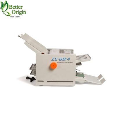 China High Efficiency ZE-8B/4 M Automatic Cross Fold Paper Folding Machine For Hotels for sale