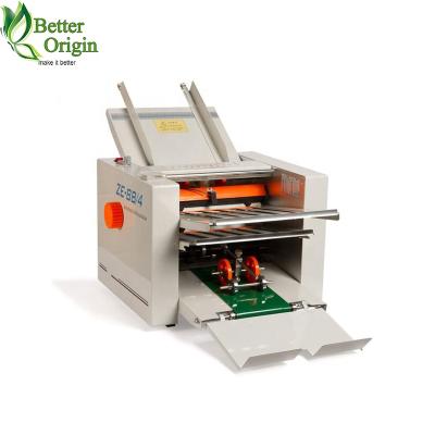 China Hotels A3 A4 Folder Machine Letter Envelope Brochure Paper Folding Machine for sale