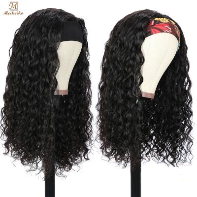 China 100% Machine Made Brazilian Remy Human Hair Wigs For Brazilian Wave Glueless Wave Virgin Hair Silky Straight Wave Full Hair Wig Curly Women for sale