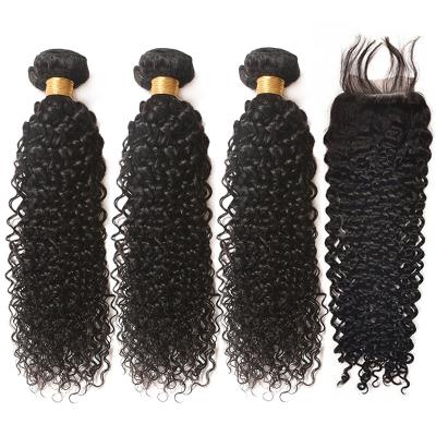 China Wholesale Good Quality Natural Black Brazilian Tight 12A Afro Kinky Curly Curly Hair Bundles Unprocessed Virgin Hair for sale