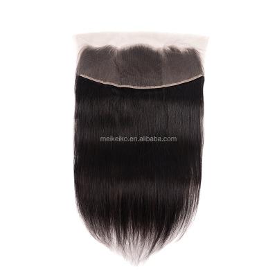 China High Quality Straight 10A Grade Silky Straight Pre Plucked Brazilian Remy Transparent Frontal Raw Hair 13x4 13x6 for sale