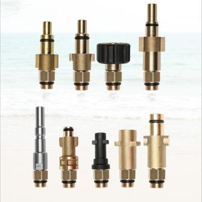 China Factory price standard brass katcher brass connector for k series car wash machine for sale