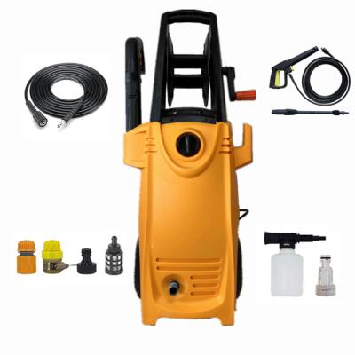 China Car Wash Shop Long Handle Portable Automatic Car Wash Machine With Wheel And Spool for sale