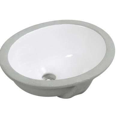 China Modern Elegant Undermount Oval Kitchen Sink - Durable Ceramic for Stylish Kitchens for sale