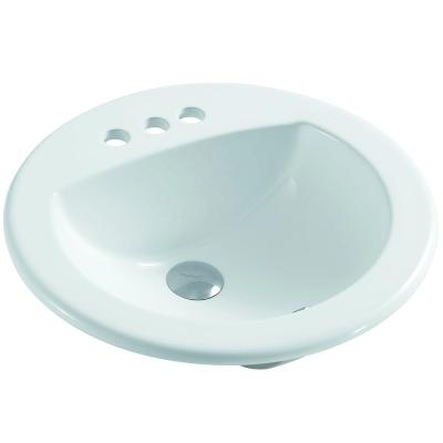 China Modern Morden Style Toilet Round Ceramic Basin White Face Wash Sink Wholesale Undermount Sink for sale