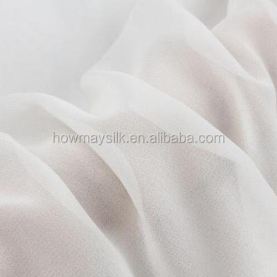 China Howmay 100% organic pure silk fabric 8m/m 45