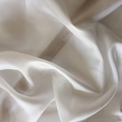 China organic howmay blend 9m/m cotton silk fabric 55